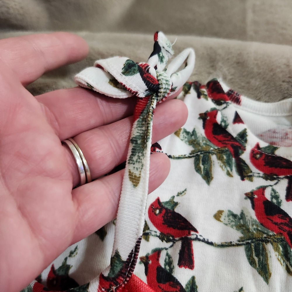 NEW Kate Quinn Little Cardinal Long Sleeve Ballerina Tulle Dress 12-18M Red - Picture 7 of 12